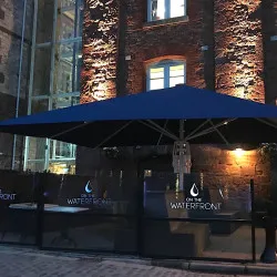 Extreme Heavy Duty Umbrella Off-set+Umbrella, top quality, side post parasols