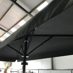 Pavement parasols by Aztec Bespoke Pavement Parasol