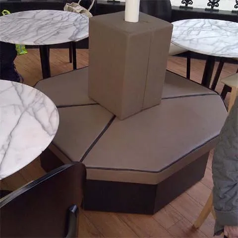 Easy to open and close parasols for coffee shops