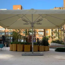 Luxury Umbrellas and Parasols for businesses Luxury Business Parasols by Aztec Umbrellas